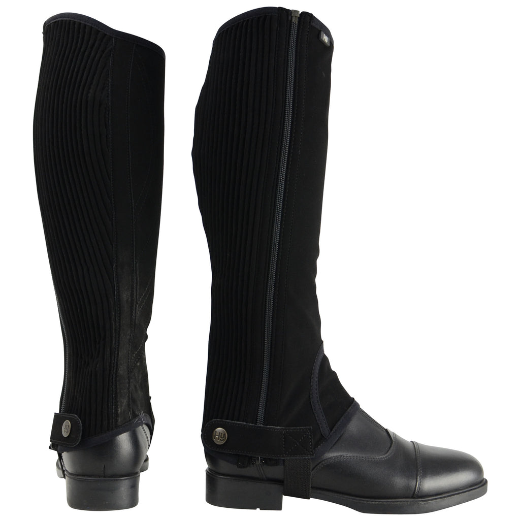 HyLAND - Synthetic Nubuck Chaps - The Perfect Chap for Everyday Wear - Male Equestrian