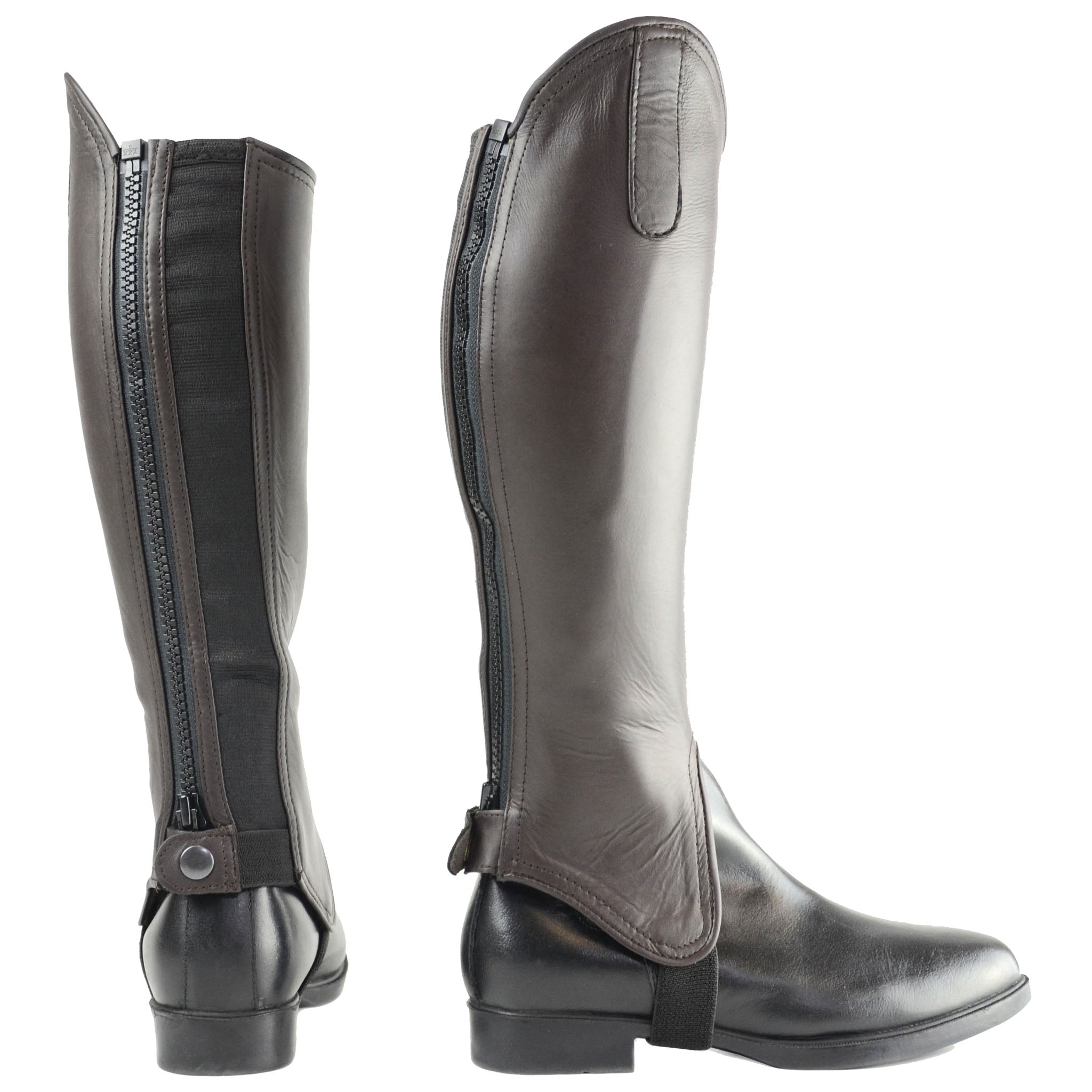 Hy Leather Gaiters - A High Quality Smart Leather Gaiter - Male Equestrian