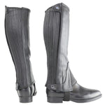Hy - Leather Half Chaps - Everyday Comfortable Leather Chap - Male Equestrian